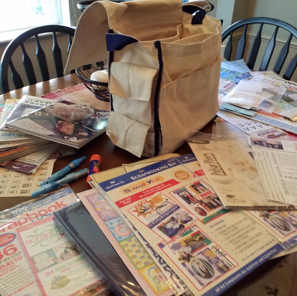 Scrapbooking Totebag Smorgasbord!